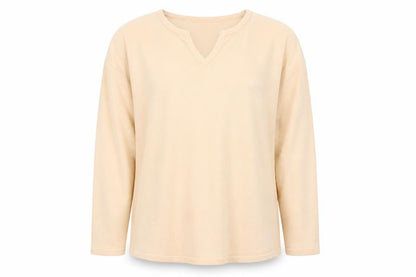 Bonmarché Womens Orange V-Neck Acrylic Pullover Jumper Size XL