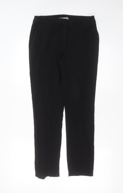 Womens UK Size 8 Oasis Slim Fit  Black Trousers