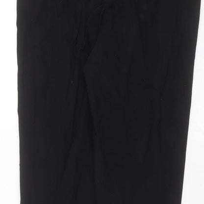 Womens UK Size 8 Oasis Slim Fit  Black Trousers