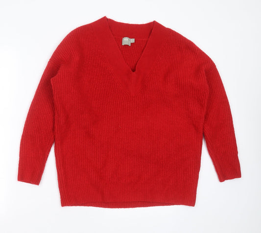 Womens UK Size 6 ASOS Red Pullover Jumper