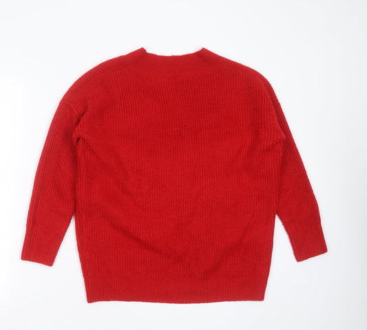 Womens UK Size 6 ASOS Red Pullover Jumper