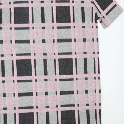 River Island Womens Grey  Polyester Shift  Size 6  Round Neck