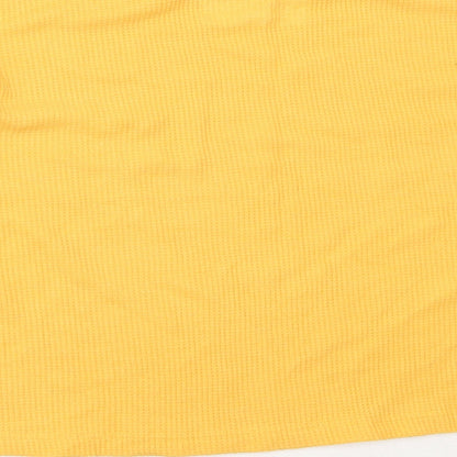 Hollister Womens Yellow  Polyester Pullover Sweatshirt Size XS