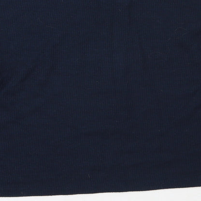 Hollister Womens Blue  Polyester Pullover Sweatshirt Size XS