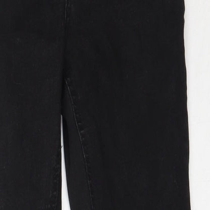 Womens UK Size 8 365 Denim Regular Fit Skinny Black Jeans