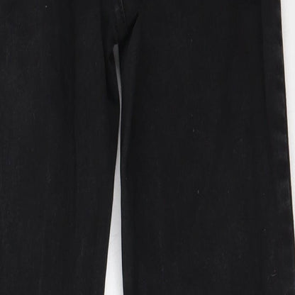 Womens UK Size 8 365 Denim Regular Fit Skinny Black Jeans