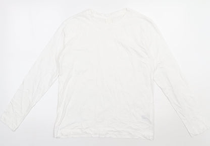 Mens UK Size S H&M White Pullover Sweatshirt