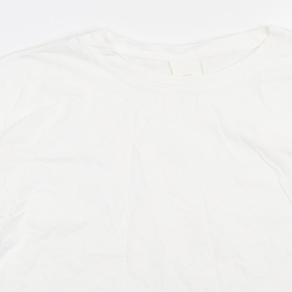 Mens UK Size S H&M White Pullover Sweatshirt