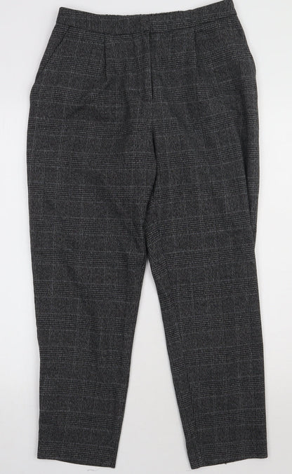 Womens UK Size 10 New Look Regular Fit  Grey Trousers