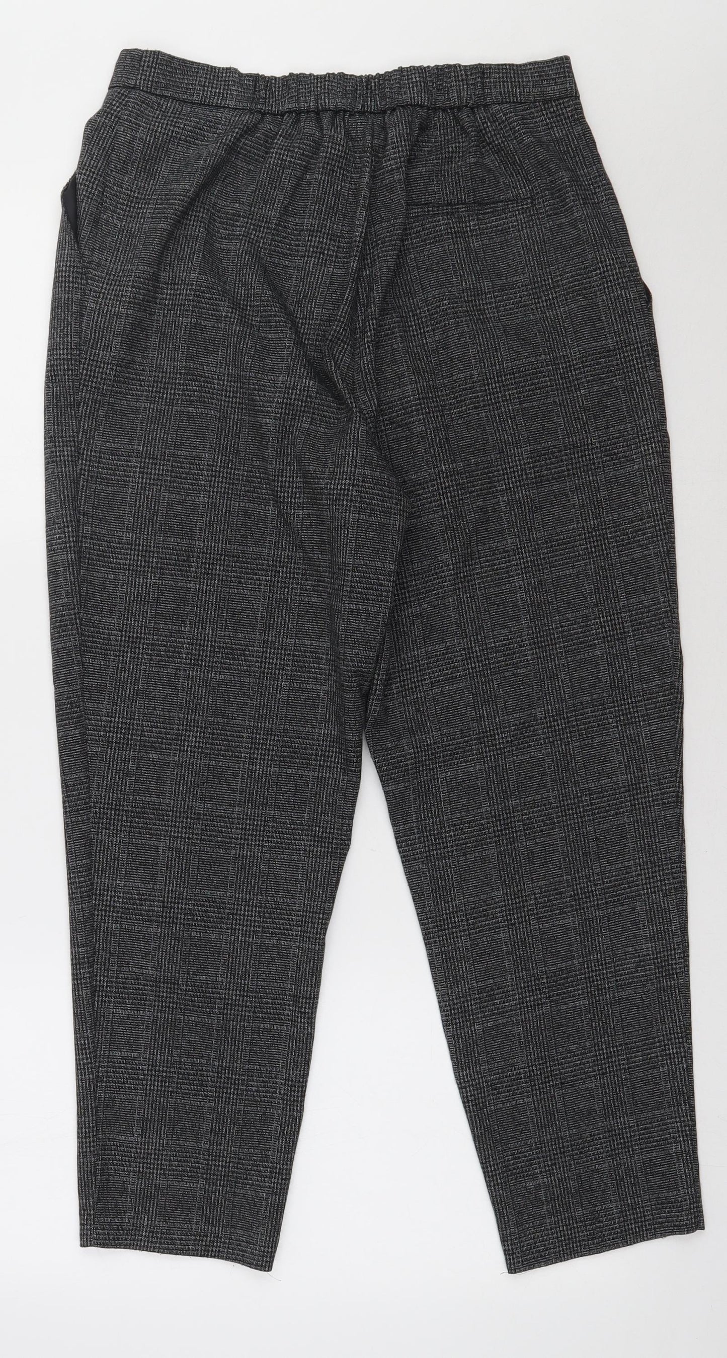 Womens UK Size 10 New Look Regular Fit  Grey Trousers