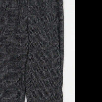 Womens UK Size 10 New Look Regular Fit  Grey Trousers
