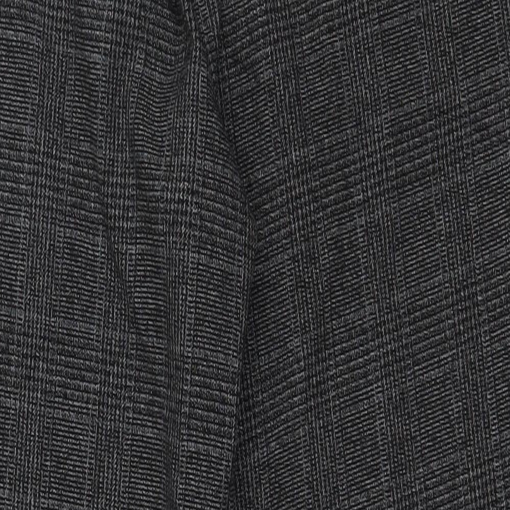 Womens UK Size 10 New Look Regular Fit  Grey Trousers