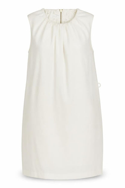 Zara Womens Ivory  Polyester A-Line  Size M  Round Neck Pullover