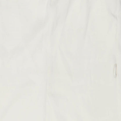 Zara Womens Ivory  Polyester A-Line  Size M  Round Neck Pullover