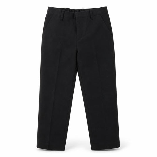 TU Boys Black  Polyester Dress Pants Trousers Size 7 Years  Regular Zip