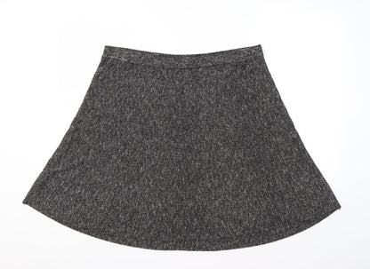 Max Studio Womens Grey  Acrylic Flare Skirt Size XL