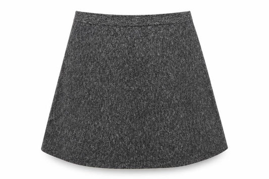 Max Studio Womens Grey  Acrylic Flare Skirt Size XL