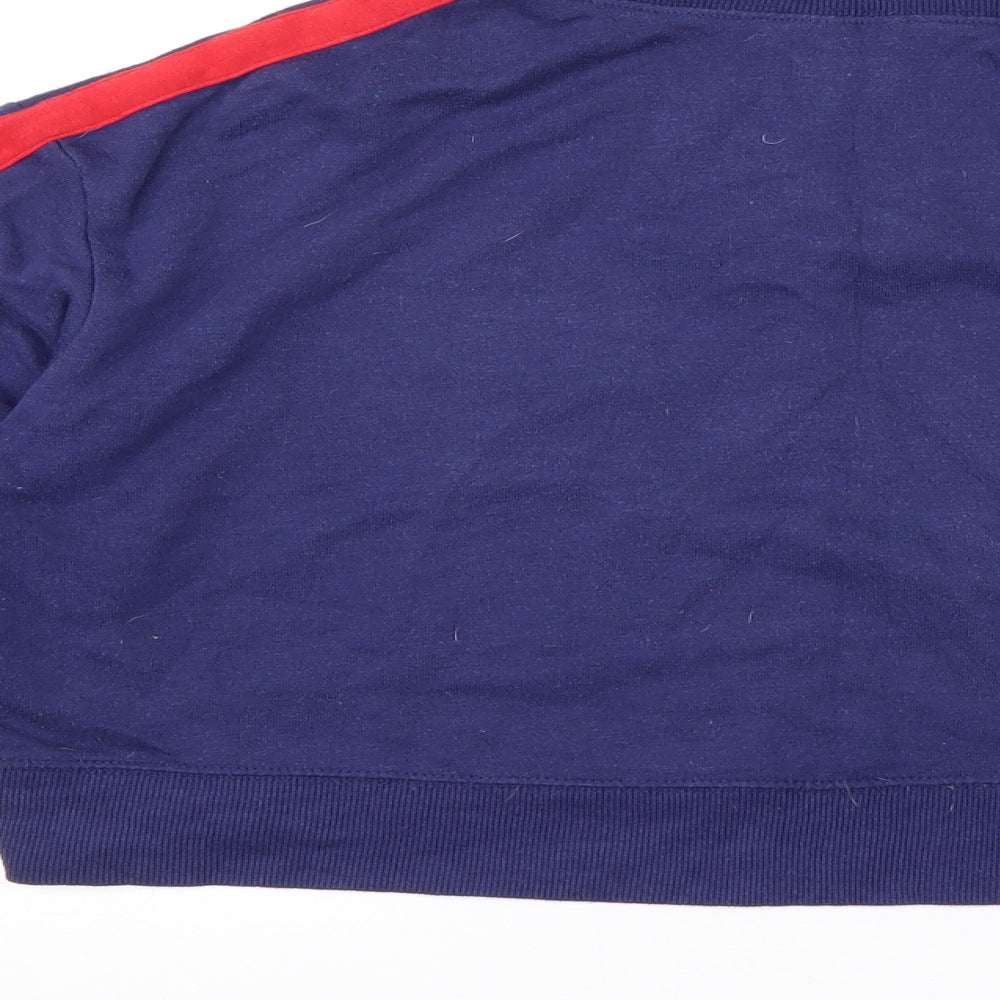 Womens UK Size S Divided by H&M Blue Pullover Sweatshirt