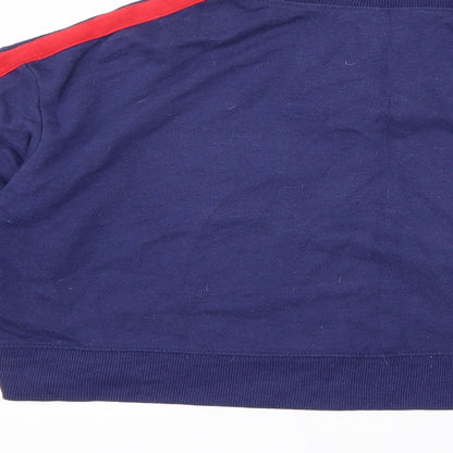 Womens UK Size S Divided by H&M Blue Pullover Sweatshirt