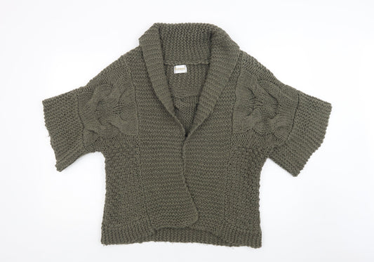 Womens UK Size L Roman Green Cardigan Jumper