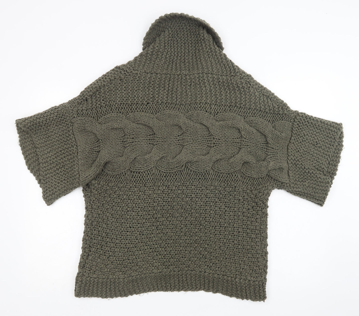 Womens UK Size L Roman Green Cardigan Jumper