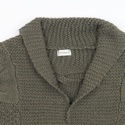 Womens UK Size L Roman Green Cardigan Jumper