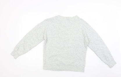 Womens UK Size XS NEXT Grey Pullover Sweatshirt