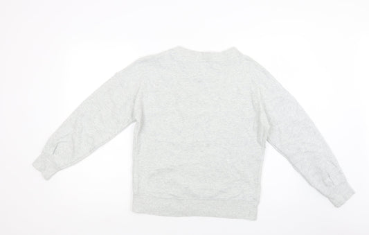 Womens UK Size XS NEXT Grey Pullover Sweatshirt