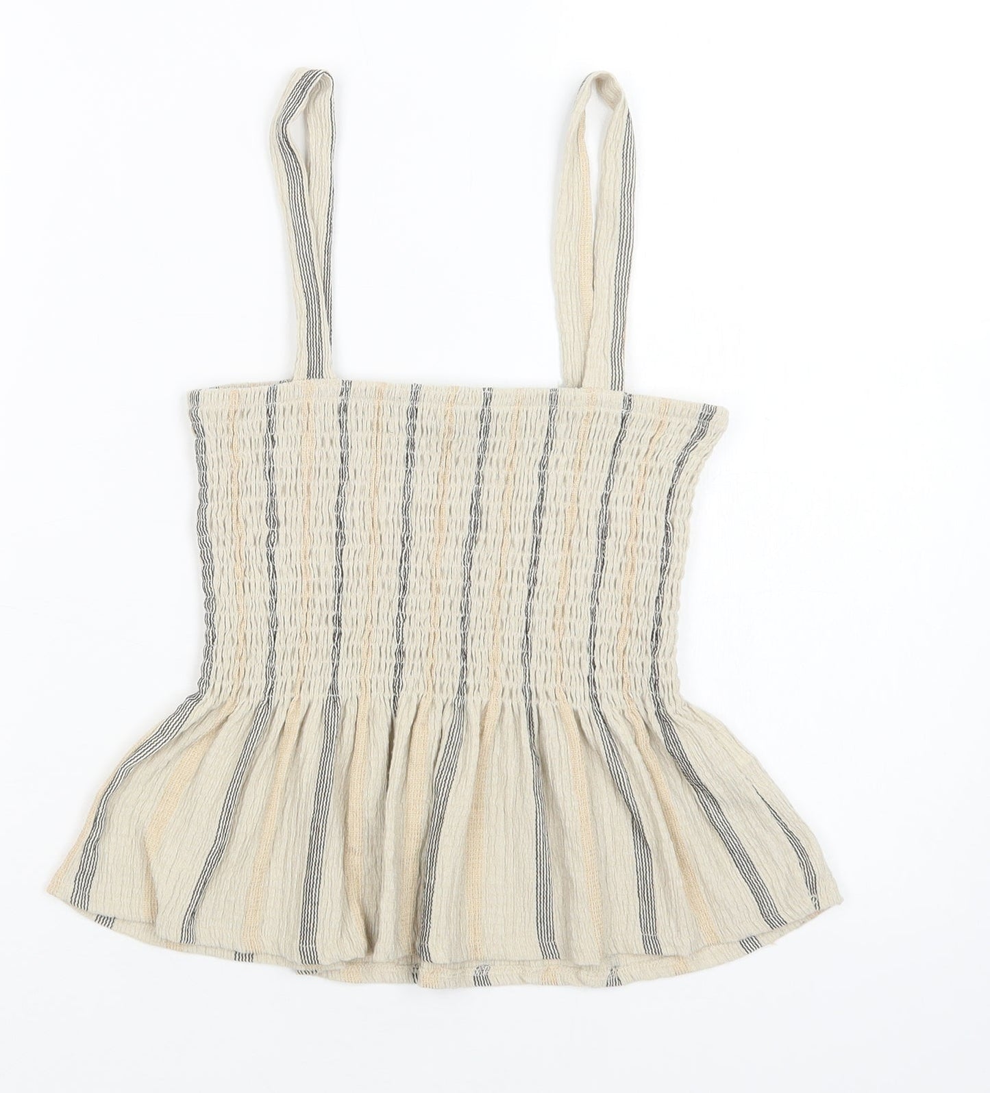 Womens UK Size S Select Beige Camisole Blouse