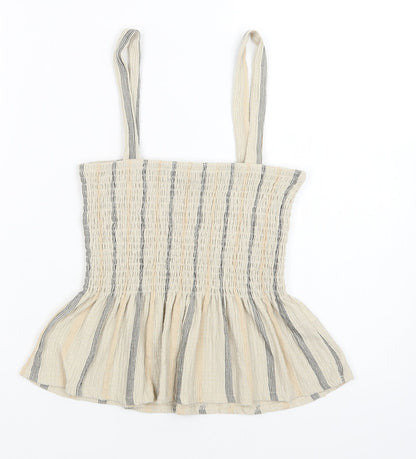 Womens UK Size S Select Beige Camisole Blouse