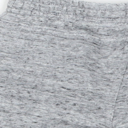 F&F Baby Grey  Cotton Jogger Trousers Size 9-12 Months  Drawstring
