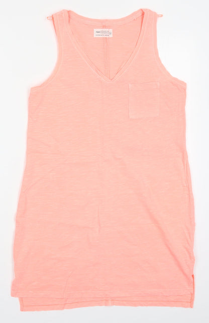 Womens UK Size 12 NEXT Pink Basic Tank