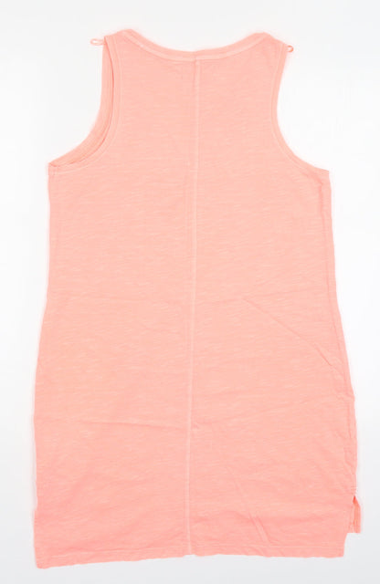 Womens UK Size 12 NEXT Pink Basic Tank