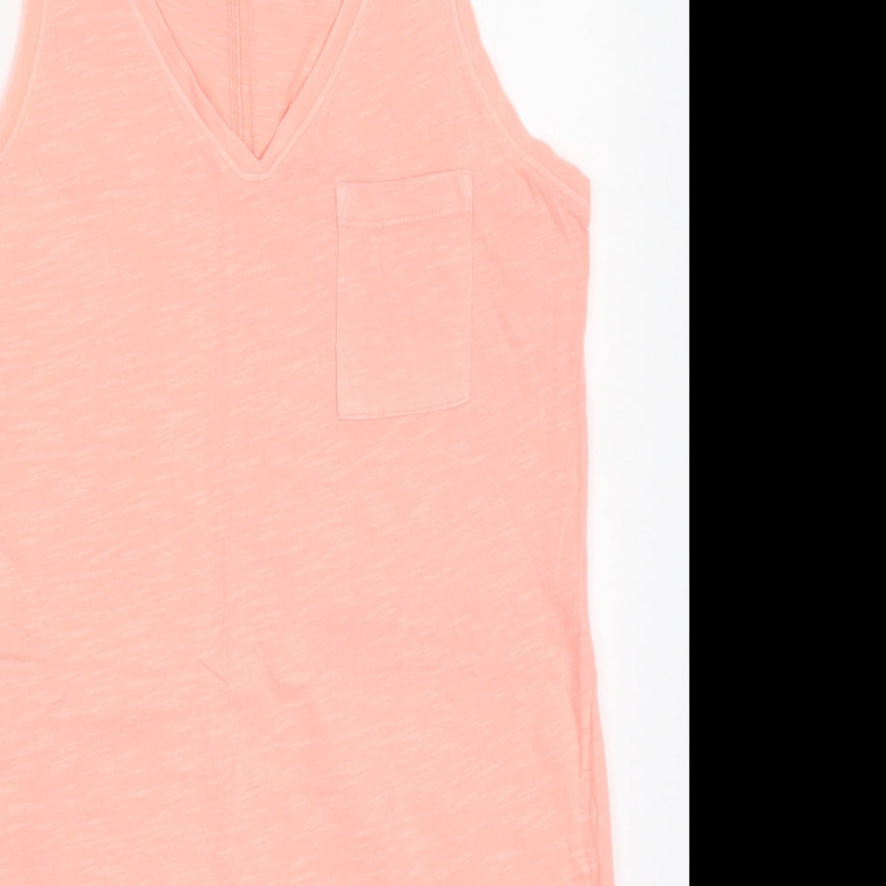 Womens UK Size 12 NEXT Pink Basic Tank