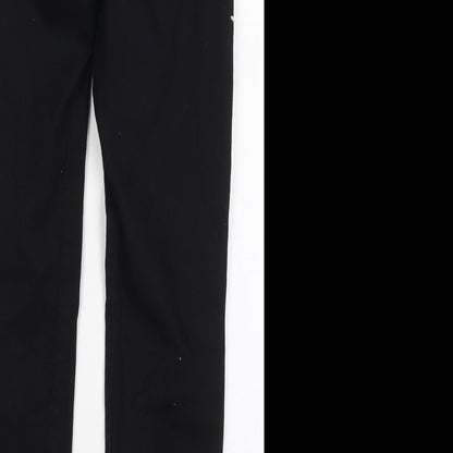 Womens UK Size 8 H&M Regular Fit Skinny Beige Jeans