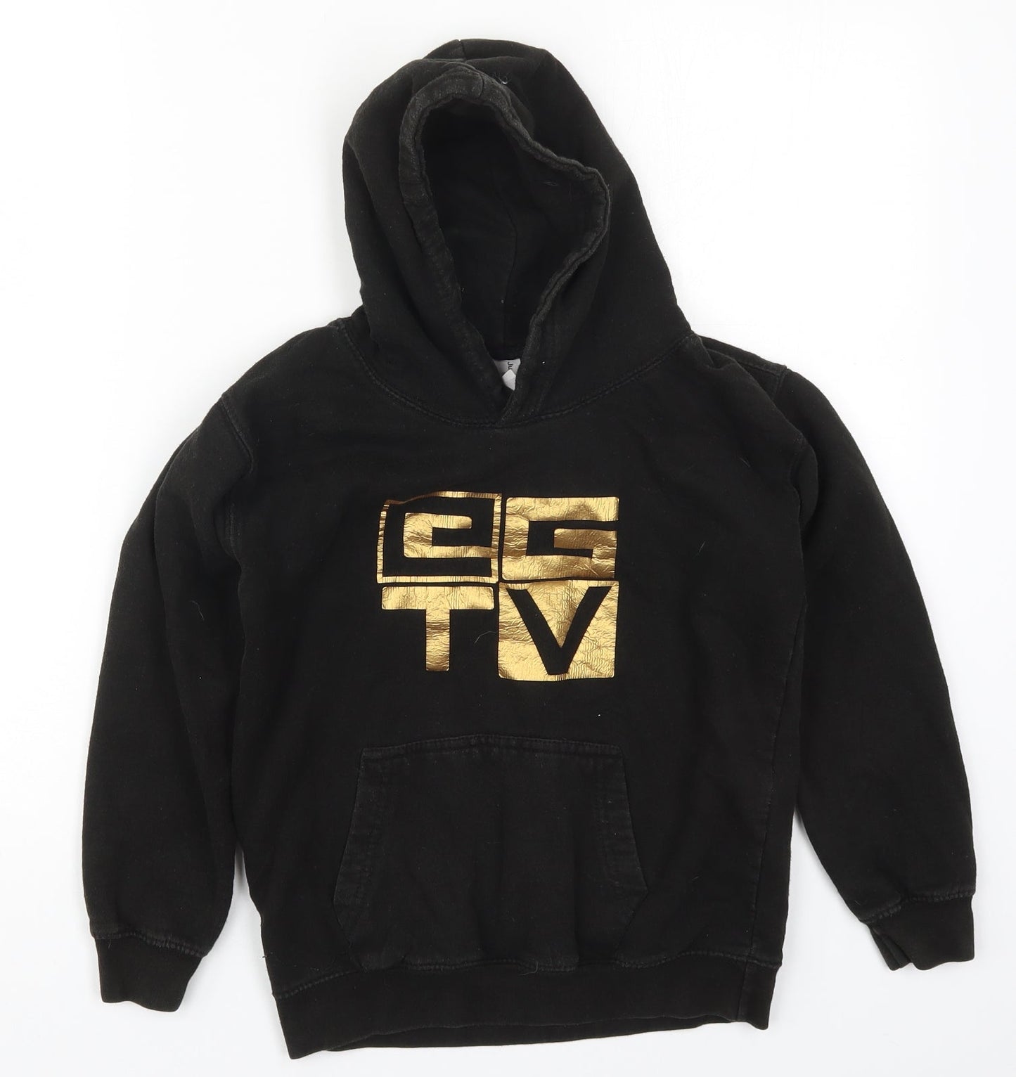 All We Do is Boys Black  Cotton Pullover Hoodie Size 9-10 Years  Pullover - GGTV