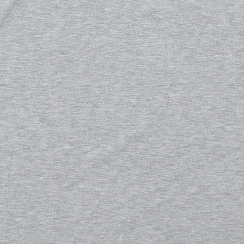 Womens UK Size M PRETTYLITTLETHING Grey Basic T-Shirt