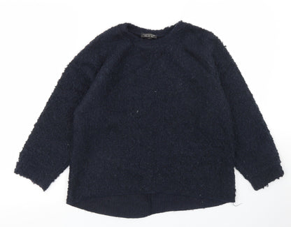 Womens UK Size 8 Topshop Blue Pullover Jumper