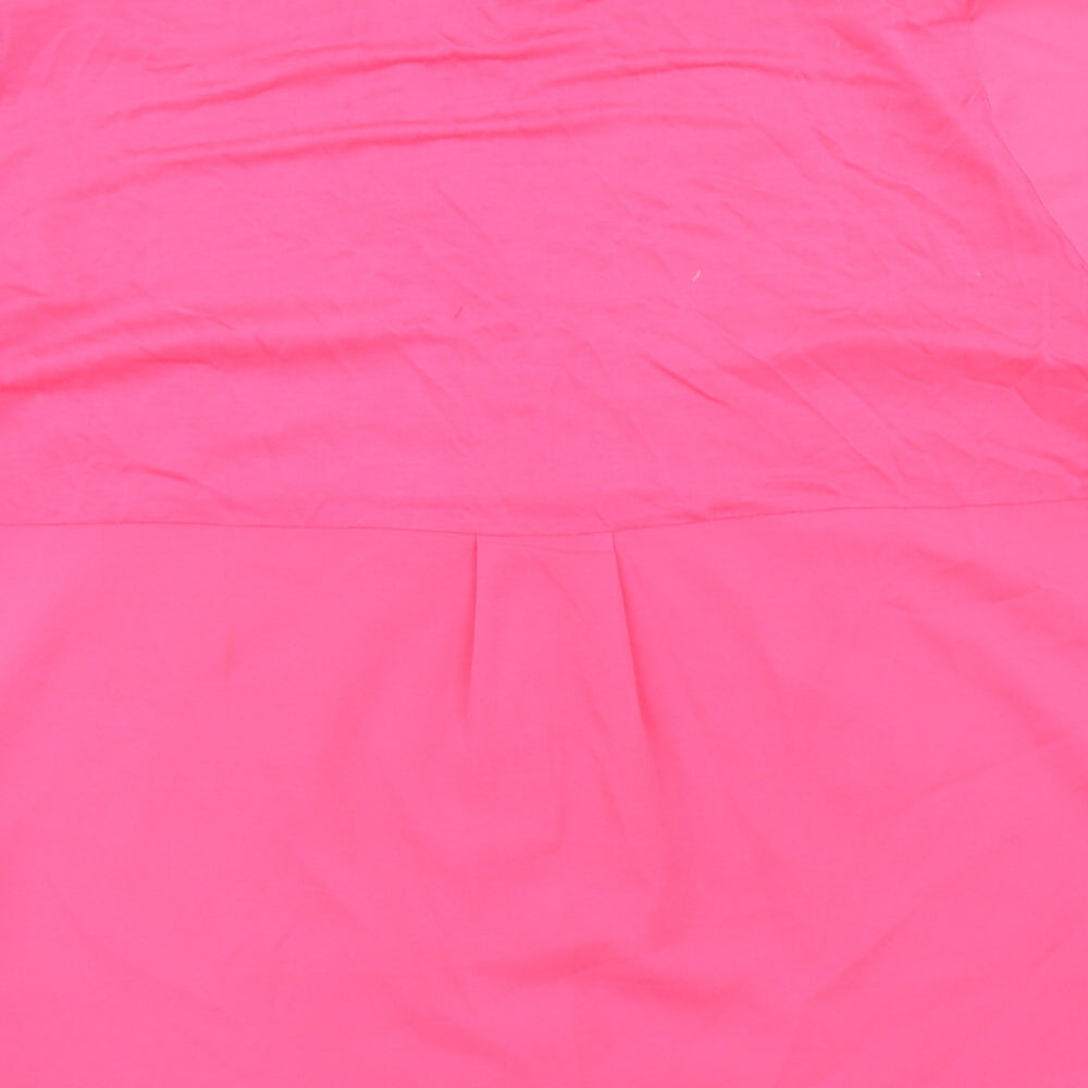 Womens UK Size S French Connection Pink Basic Blouse