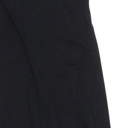 Boohoo Womens Black  Polyester Bodycon  Size 10  Round Neck