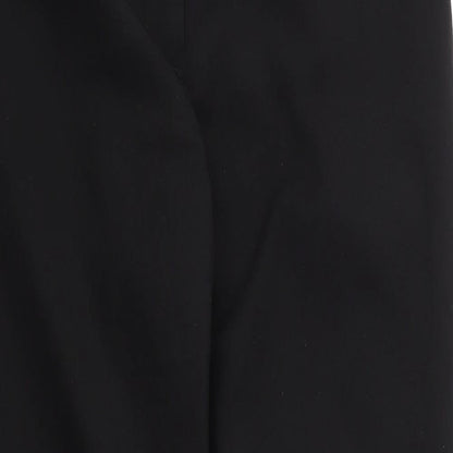 Womens UK Size 10 New Look Regular Fit Carrot Black Trousers