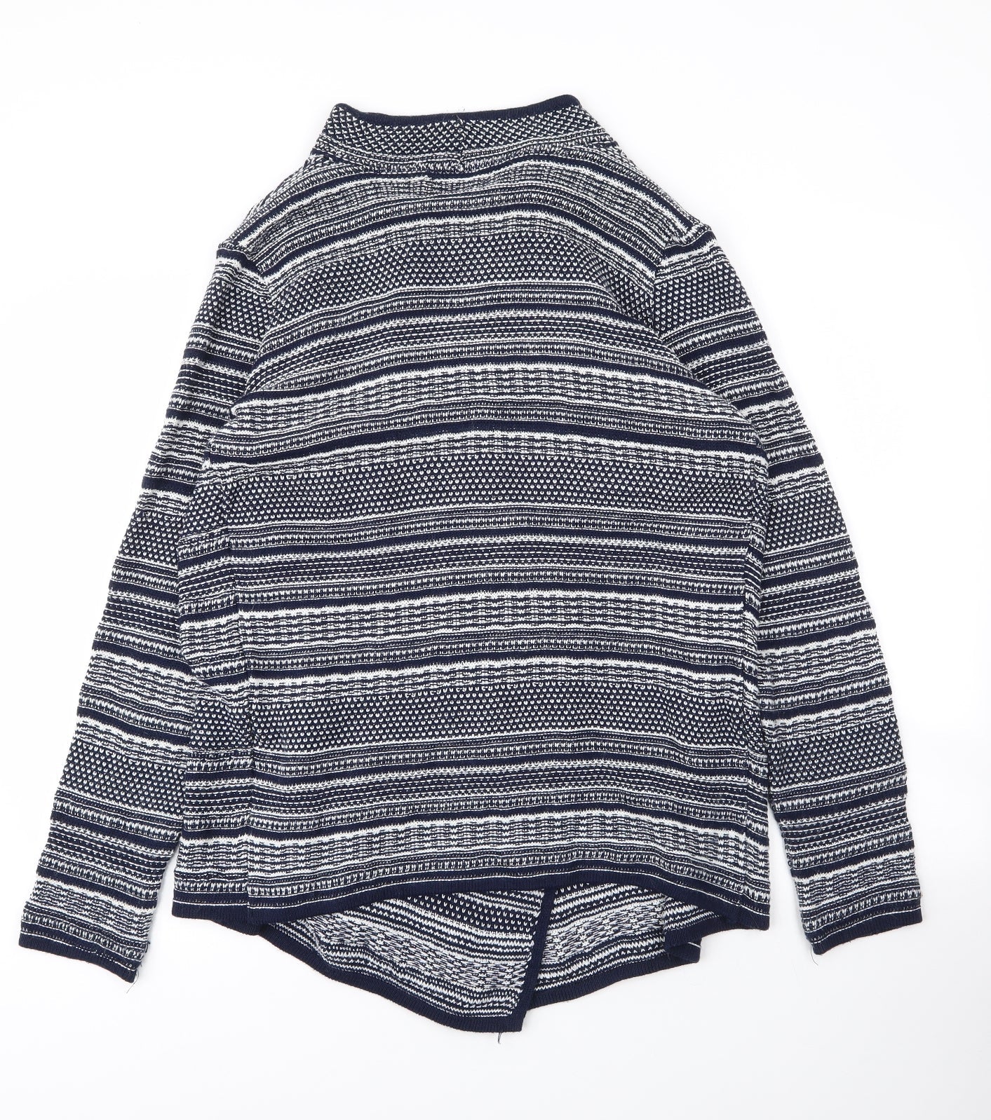 Womens UK Size 14 M&Co Blue Cardigan Jumper