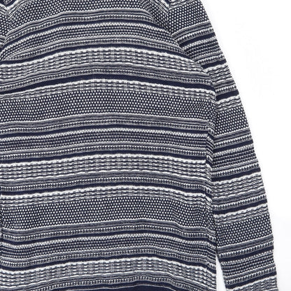 Womens UK Size 14 M&Co Blue Cardigan Jumper