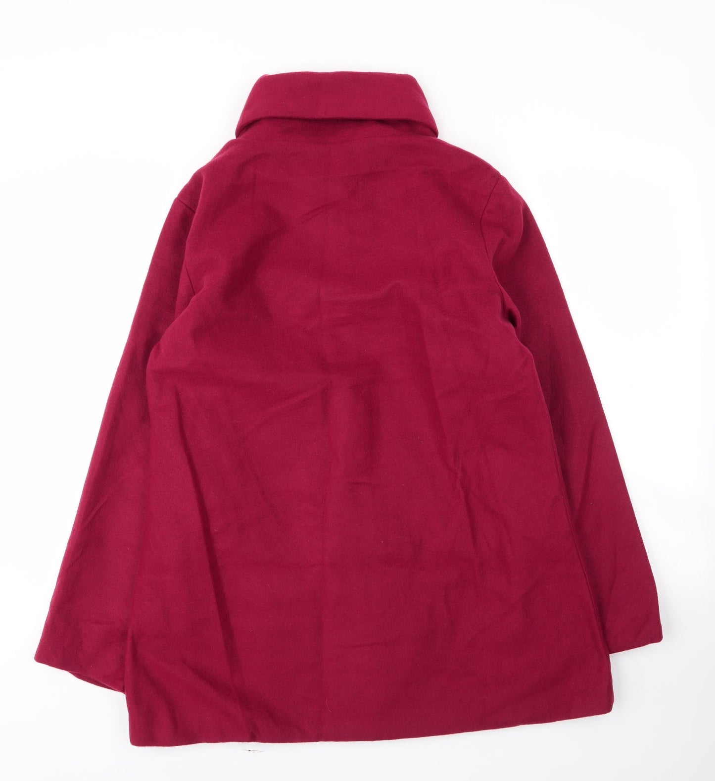 Womens UK Size 10 Gabrielle Vicenza Red Overcoat