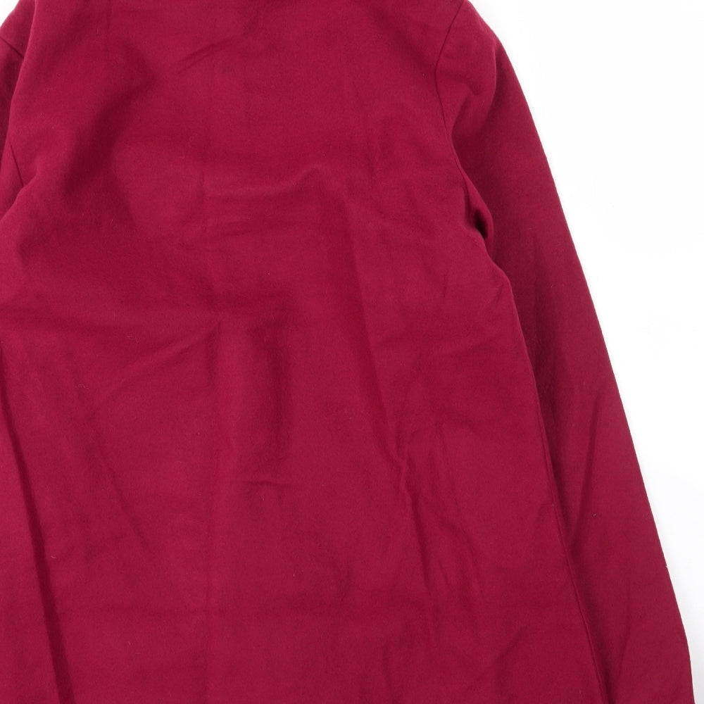 Womens UK Size 10 Gabrielle Vicenza Red Overcoat