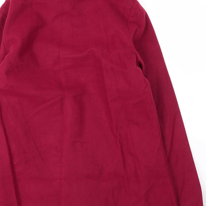 Womens UK Size 10 Gabrielle Vicenza Red Overcoat