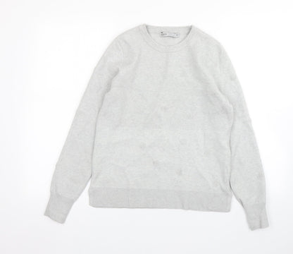 Womens UK Size S Oasis Grey Pullover Jumper