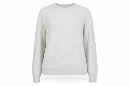 Womens UK Size S Oasis Grey Pullover Jumper