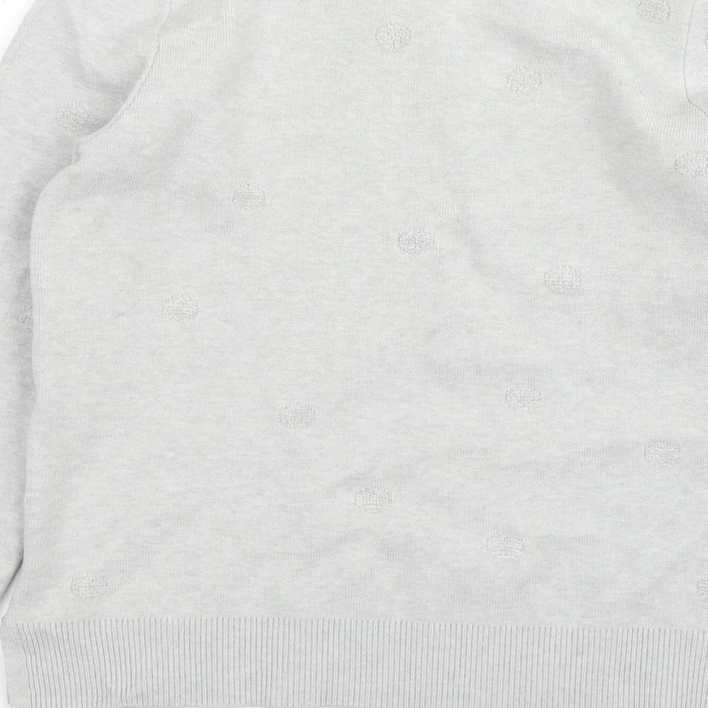 Womens UK Size S Oasis Grey Pullover Jumper