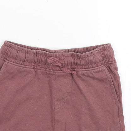 Nutmeg Girls Purple  Cotton Sweat Shorts Size 2-3 Years  Regular